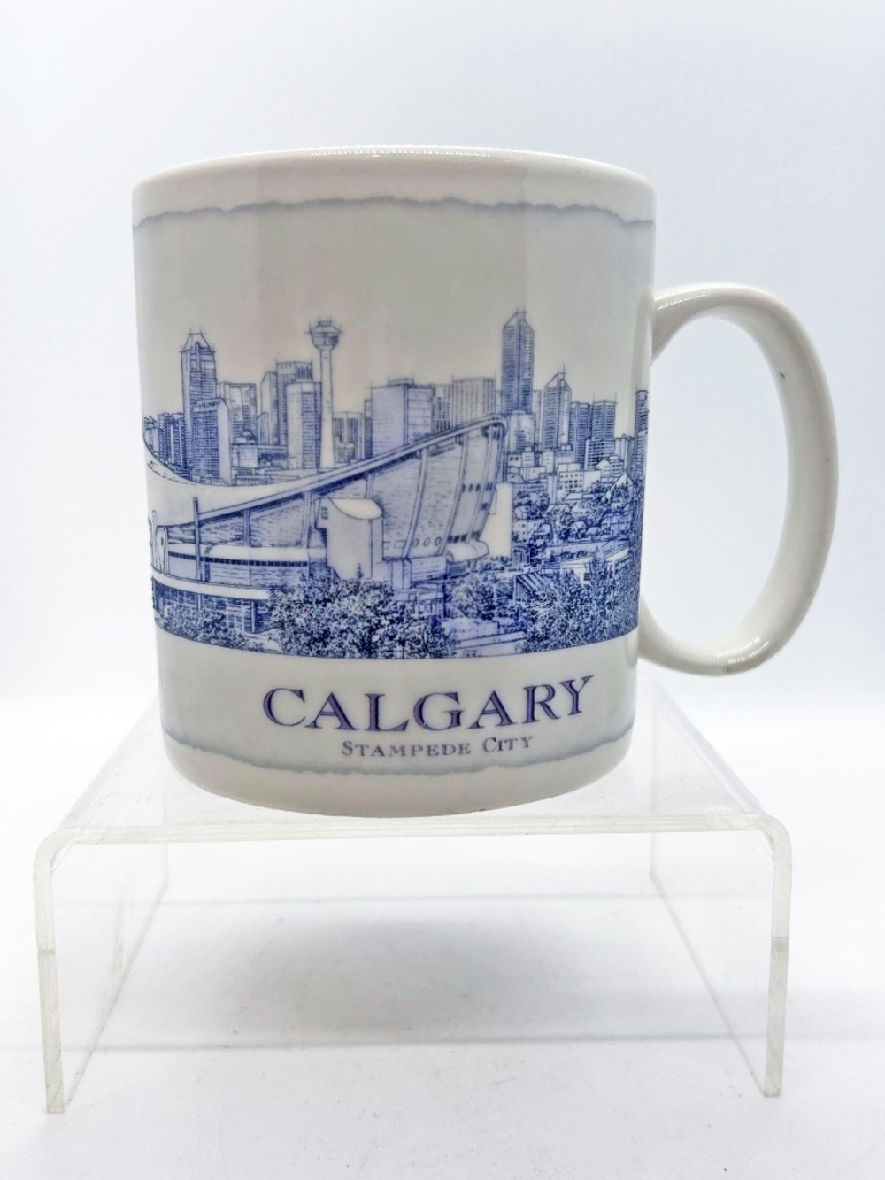 Starbucks Calgary Architecture Series Mug Stampede City Skyline